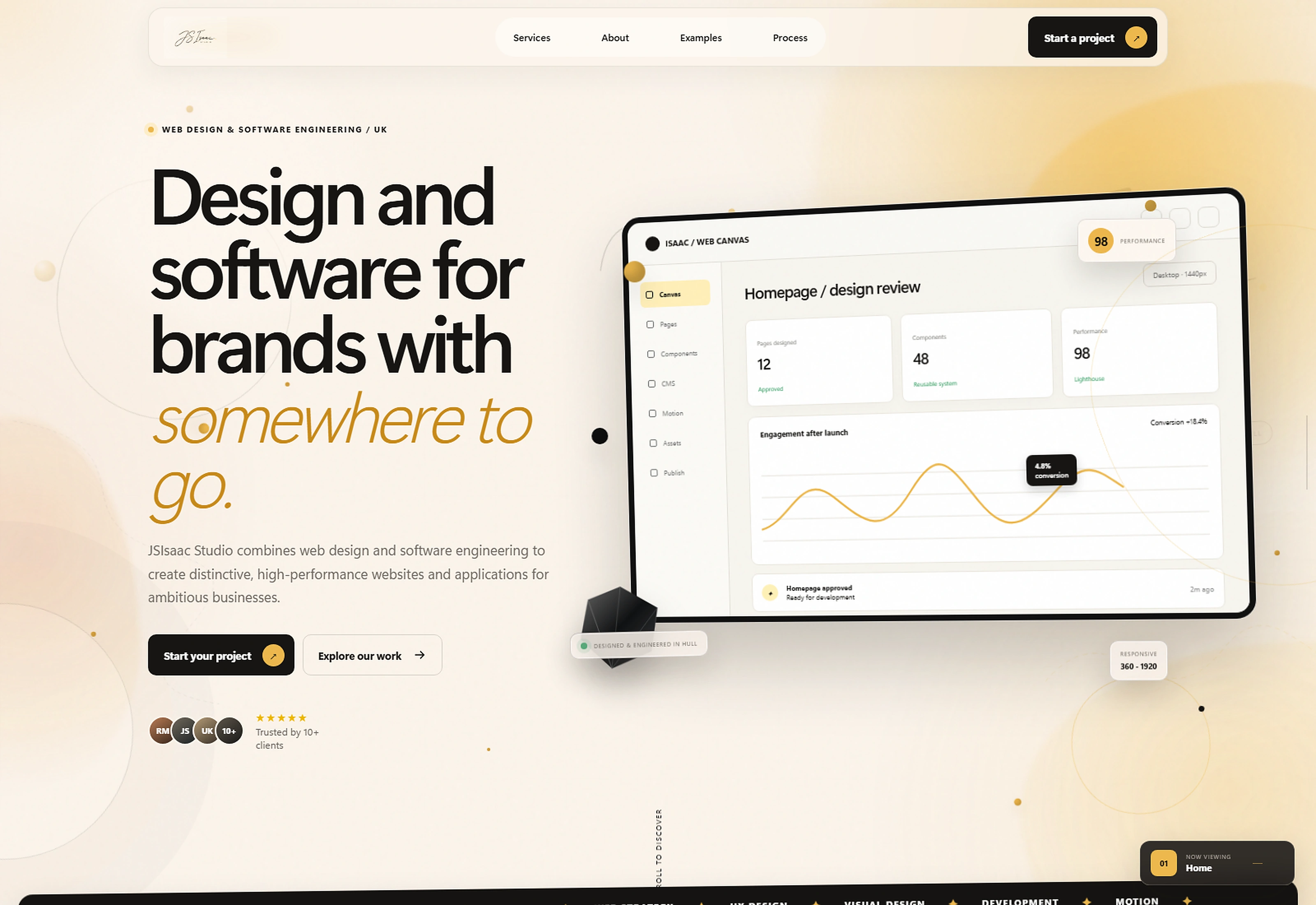 jsisaac.com project interface